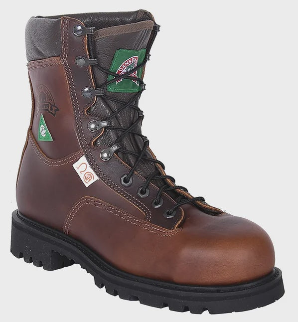 34313 - Waterproof Pecan Lace Boot - CSA
