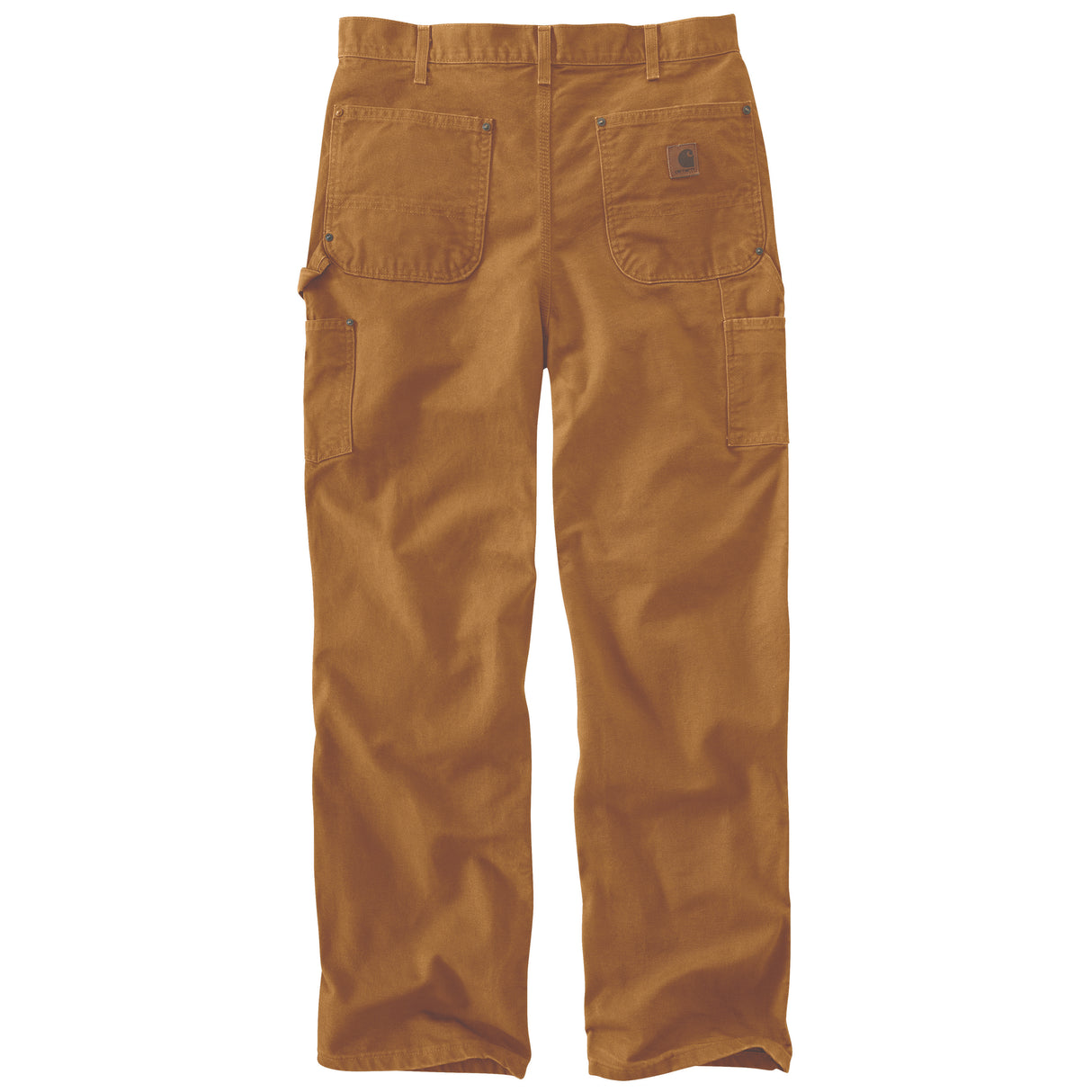 Washed Duck Loose Straight Double-Front Dungaree