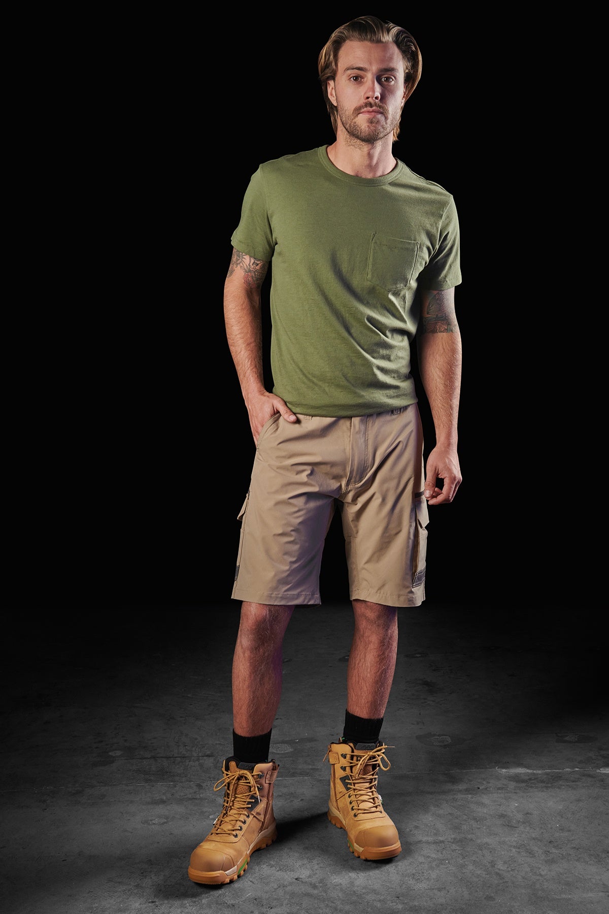 LS◆1 - LIGHTWEIGHT STRETCH WORK SHORTS