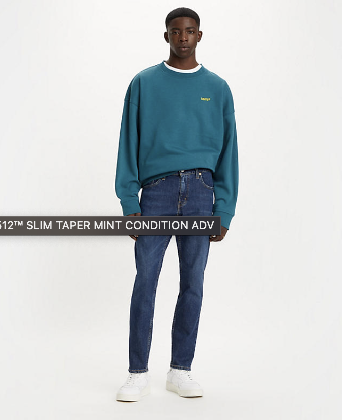 512 - Slim Taper Mint Condition Adv