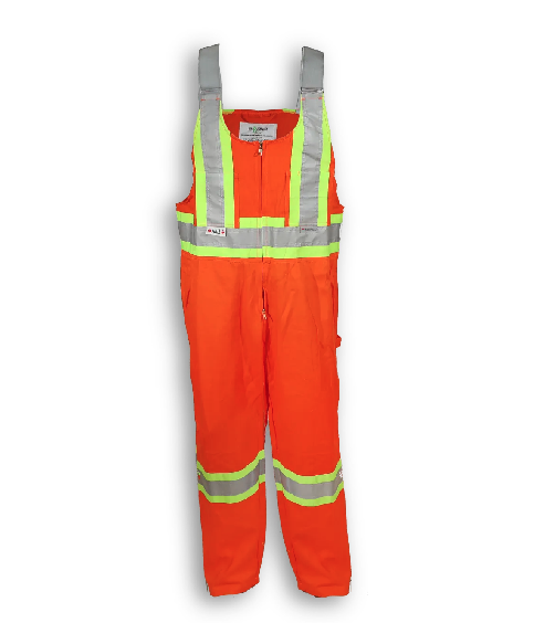 Cotton Orange Overalls
