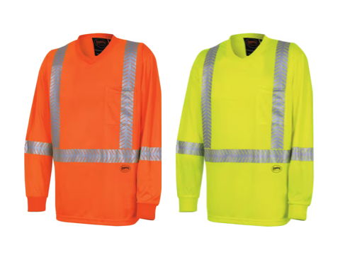 50+ UV Protection, CoolPass® Ultra-Cool, Ultra-Breathable Long-Sleeved Safety Shirt
