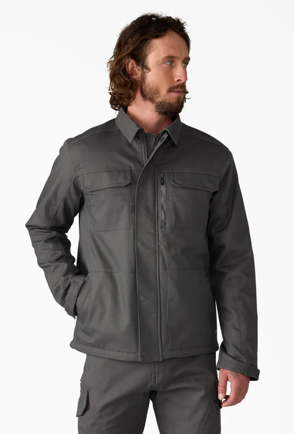 Dickies® MENS TRADEBUILT SHIRT JACKET