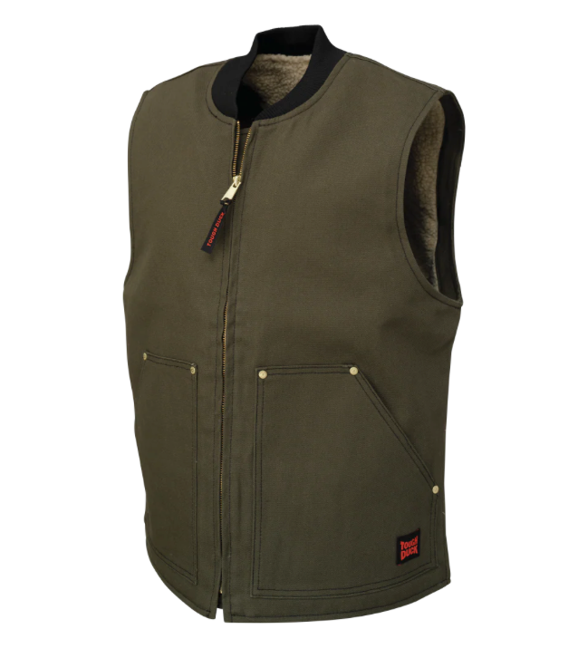Duck Sherpa Lined Vest
