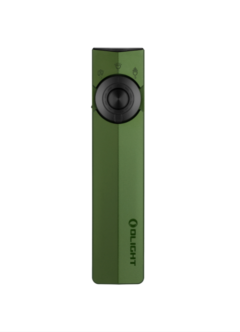 OLight ArkPro EDC Flashlight 1500 Lumens UV Green Laser Flat Unibody Light