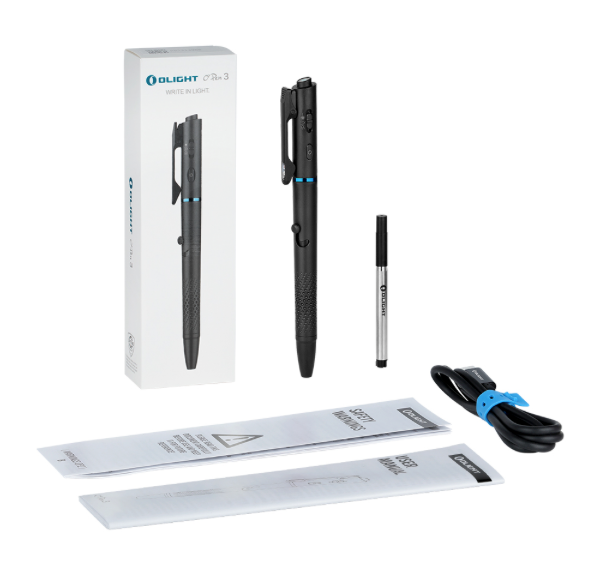Olight O'Pen 3 Multifunctional Pen Light with 120 Lumens & Green Laser