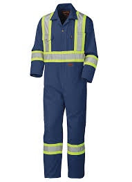 Safety Poly/Cotton Coverall