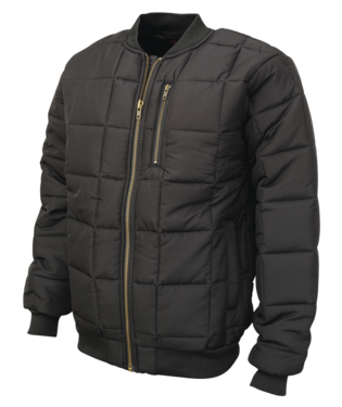 Quilted Bomber Jacket