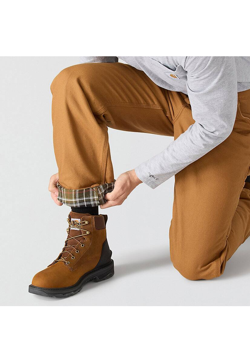 Washed Duck Flannel Lined Dungaree