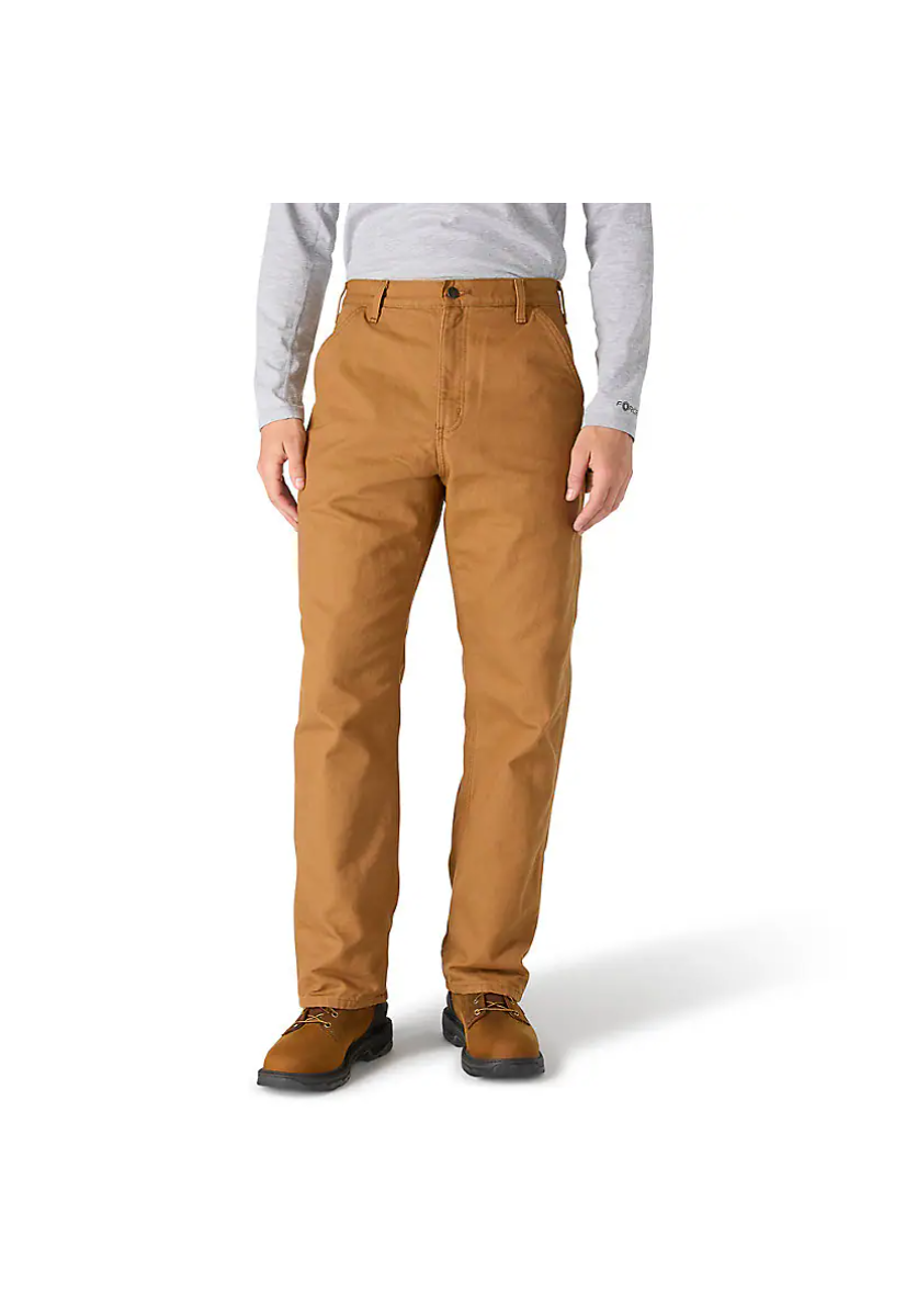 Washed Duck Flannel Lined Dungaree