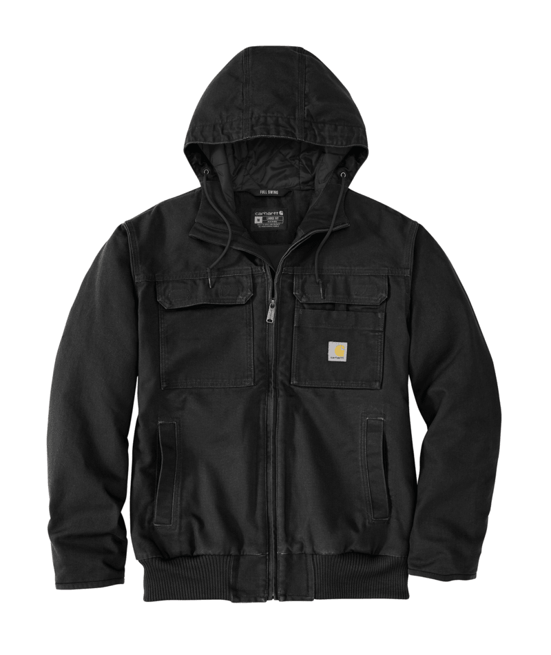 Full Swing Loose Fit Washed Duck Insulated Active Jacket