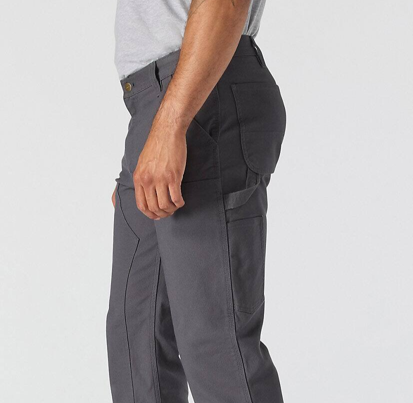 Men's Utility Double-Front Dungaree - Relaxed Fit - Rugged Flex® - Duck