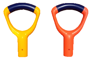 Oval D handle