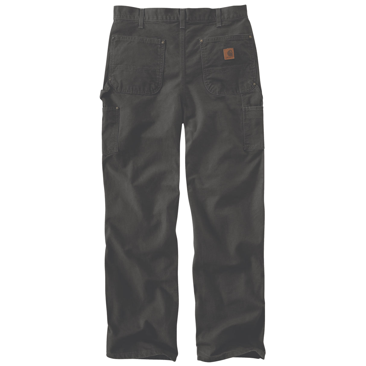 Washed Duck Loose Straight Double-Front Dungaree