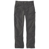 Washed Duck Loose Straight Double-Front Dungaree
