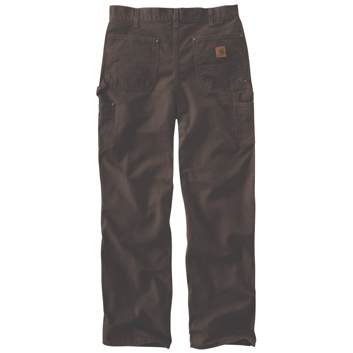Washed Duck Loose Straight Double-Front Dungaree
