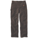 Washed Duck Loose Straight Double-Front Dungaree