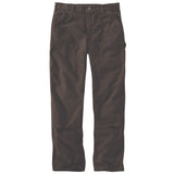 Washed Duck Loose Straight Double-Front Dungaree