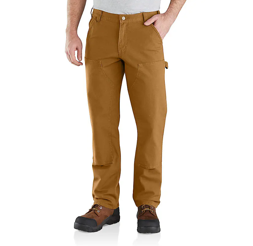 Men's Utility Double-Front Dungaree - Relaxed Fit - Rugged Flex® - Duck