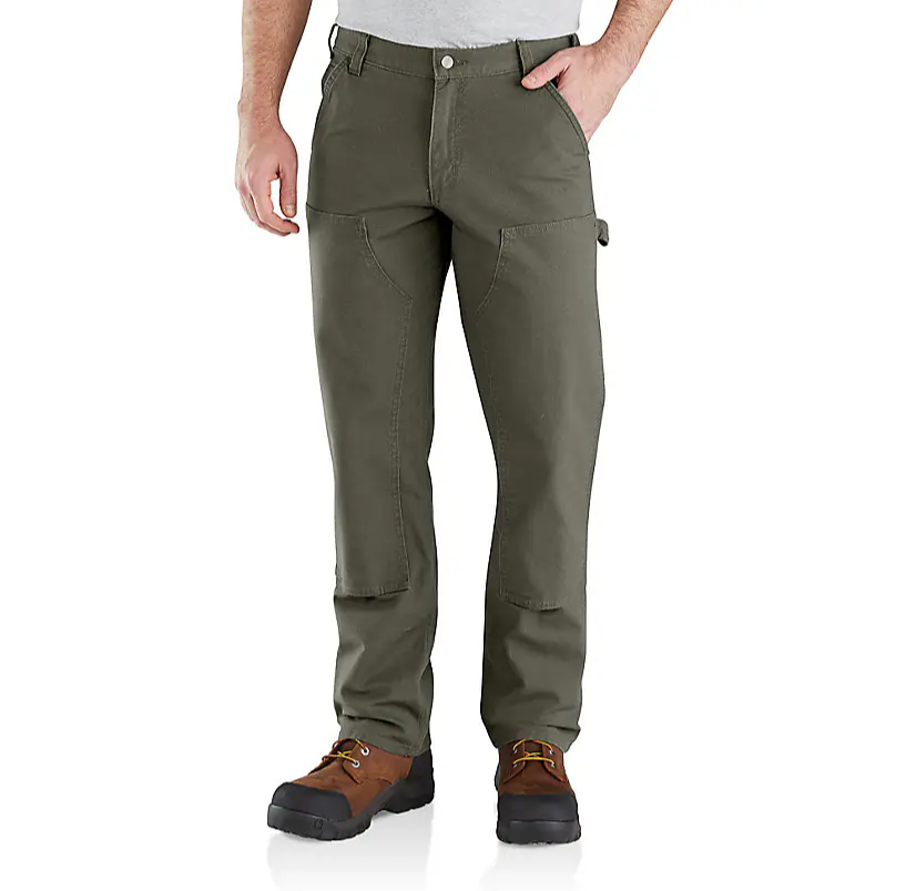 Men's Utility Double-Front Dungaree - Relaxed Fit - Rugged Flex® - Duck