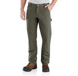 Men's Utility Double-Front Dungaree - Relaxed Fit - Rugged Flex® - Duck