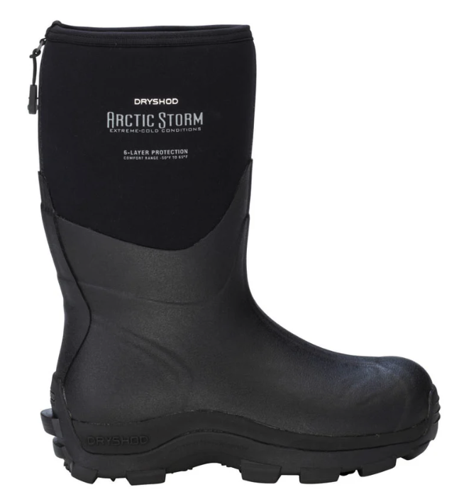 Arctic Storm Mid Black Soft Toe