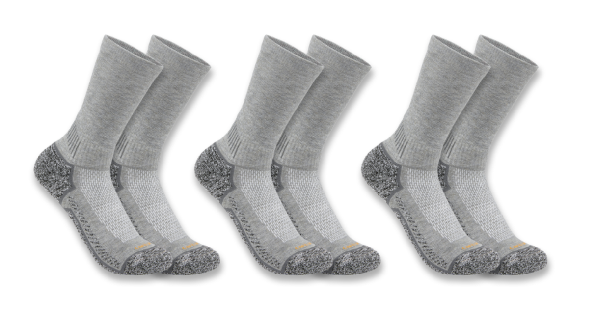 Men's - Force Midweight Crew Sock 3 Pack