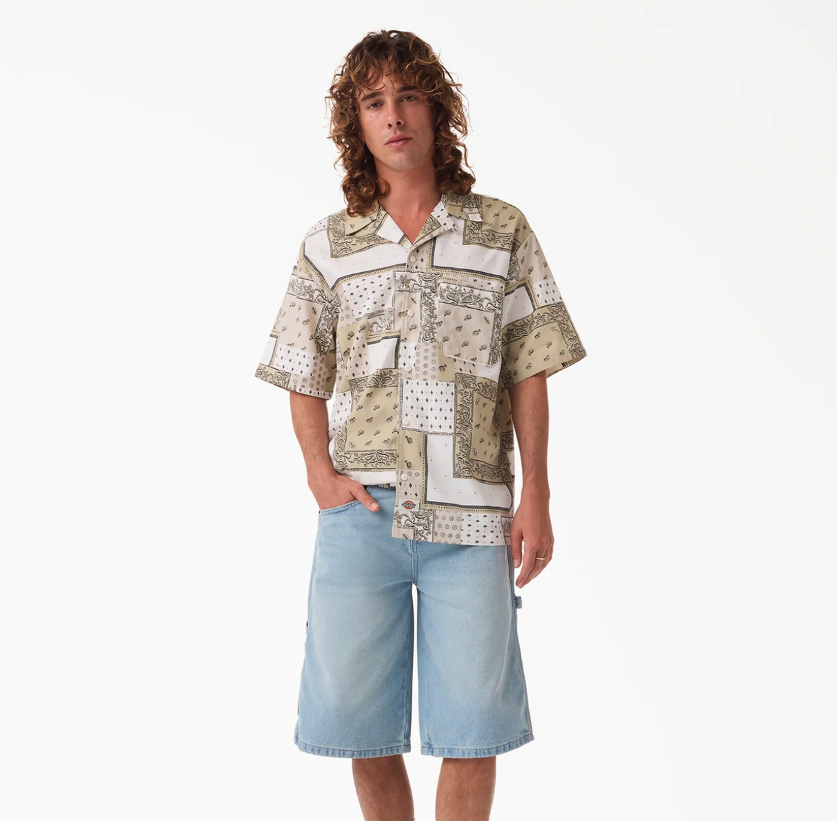Men's Worn in Relaxed 13" Carpenter Short