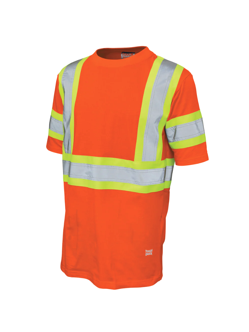 Short-Sleeve Cotton Safety Shirt