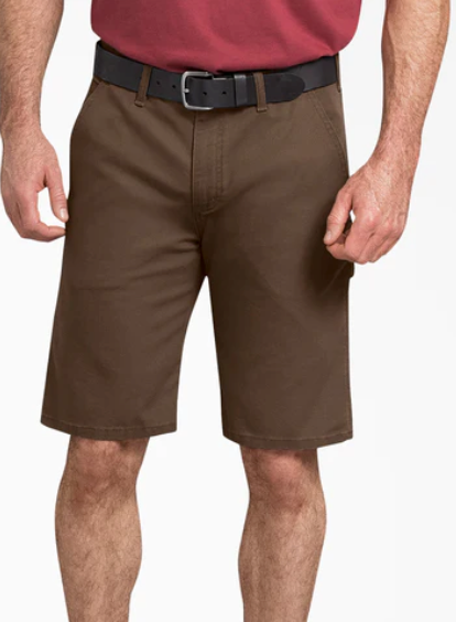 FLEX Regular Fit Duck Carpenter Shorts, 11"