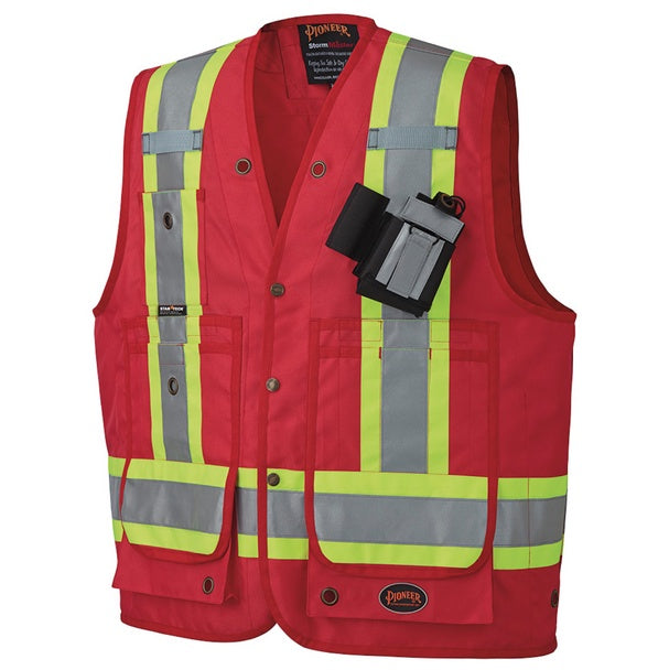 Red Surveyor's Vest