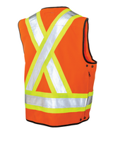 Poly Twill Surveyor Safety Vest