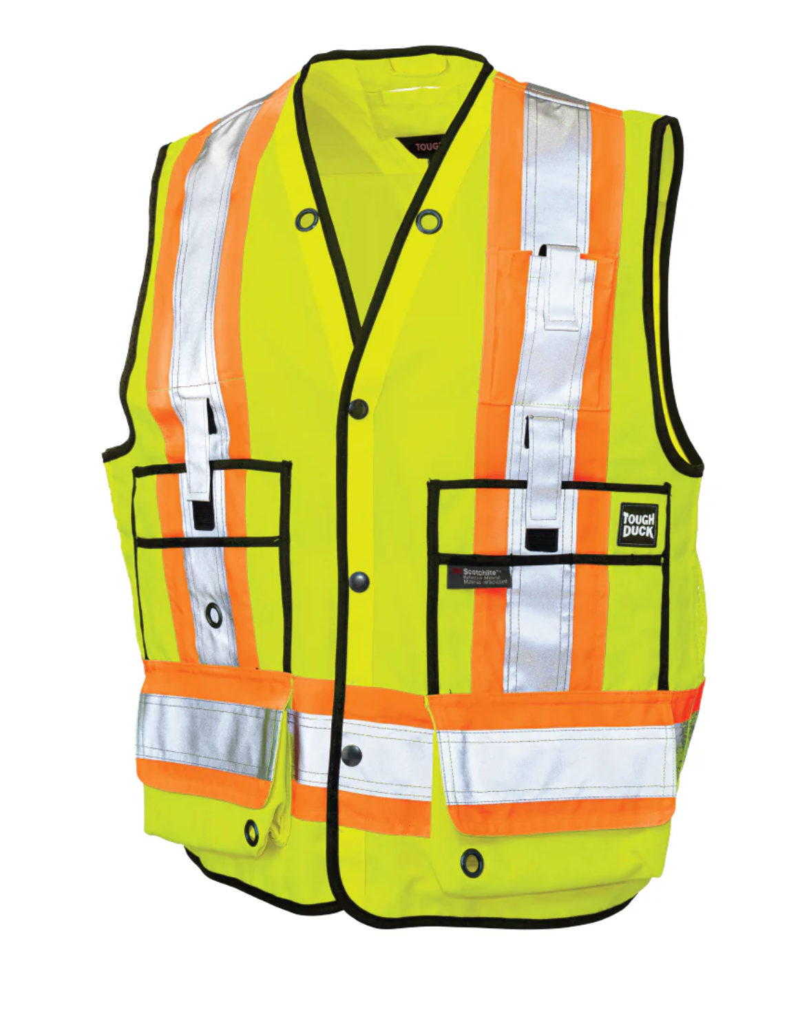 Poly Twill Surveyor Safety Vest