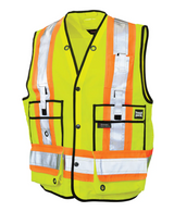 Poly Twill Surveyor Safety Vest