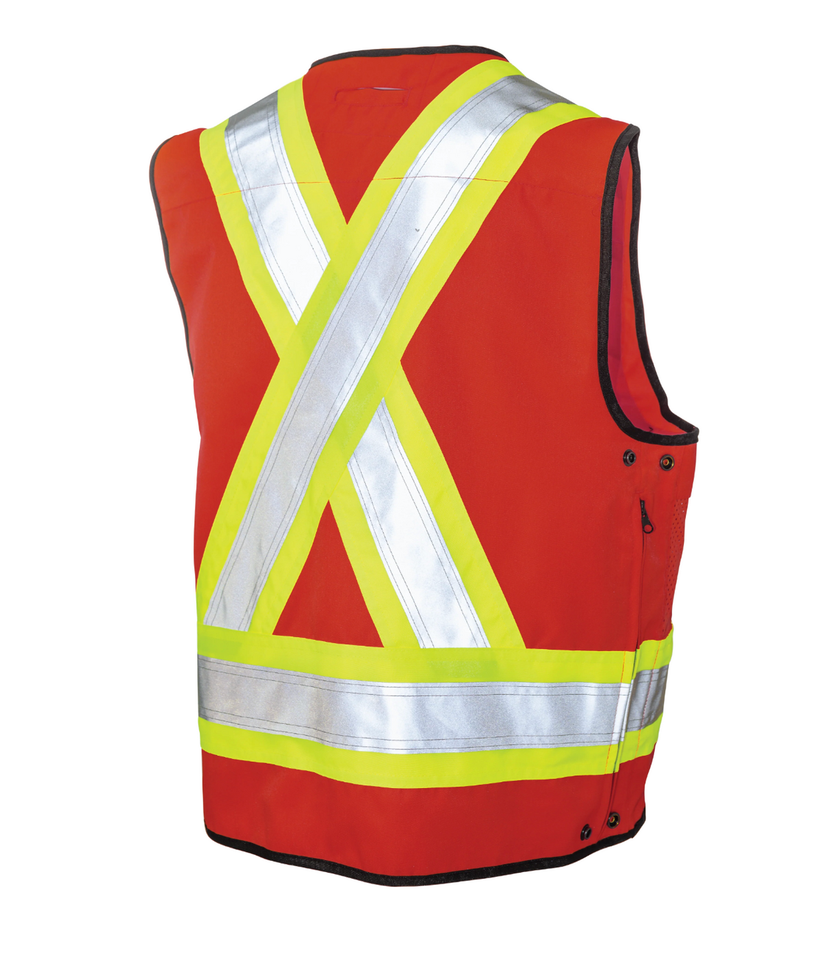 Poly Twill Surveyor Safety Vest