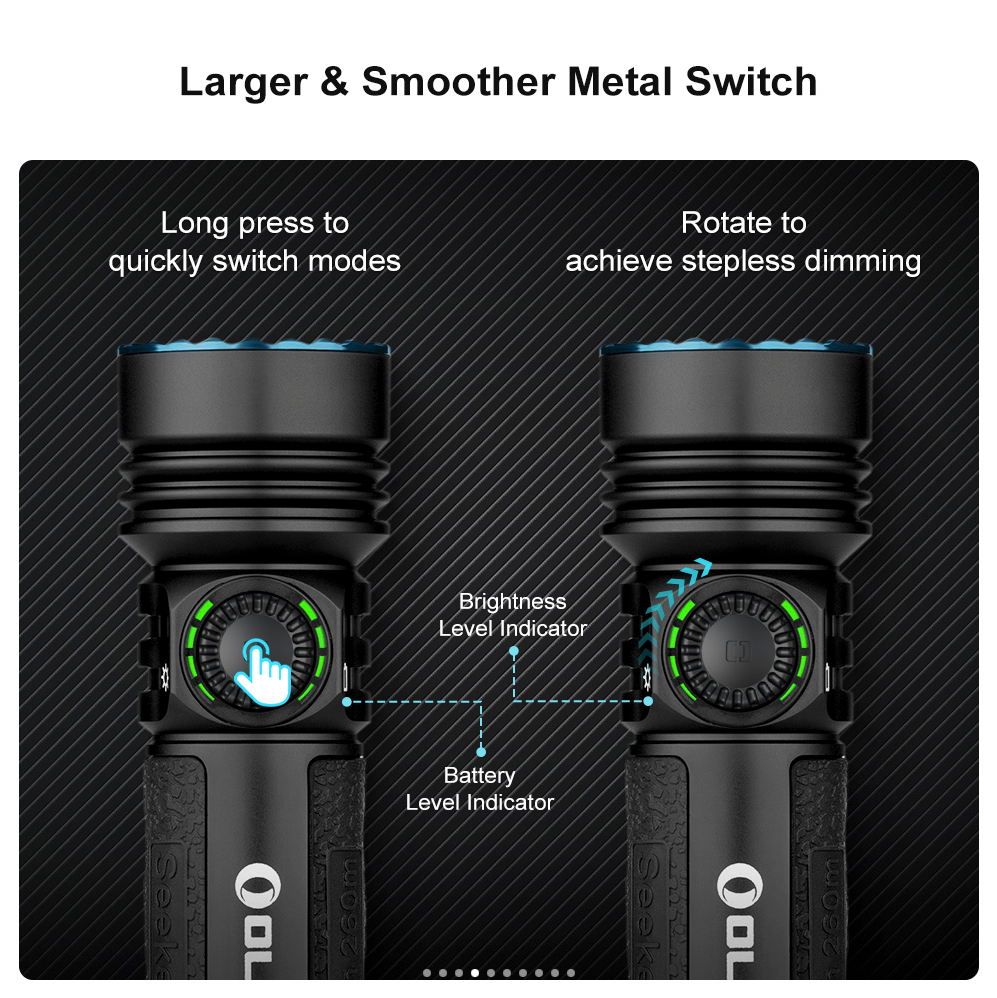 Olight Seeker 4 Pro High Power Flashlight
