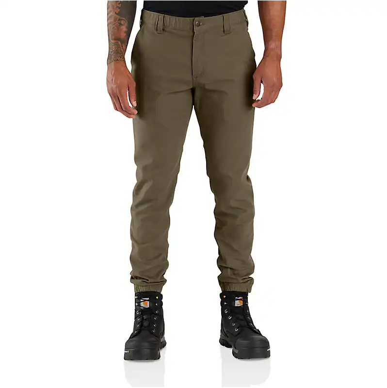 RUGGED FLEX® RELAXED FIT CANVAS JOGGER PANT