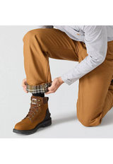 Washed Duck Flannel Lined Dungaree