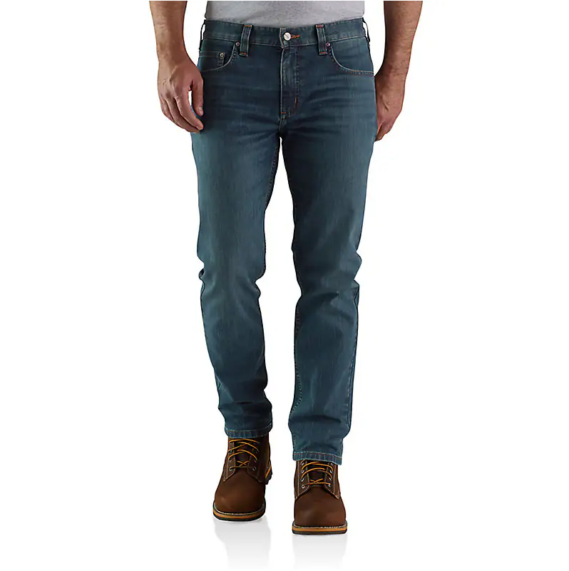 RUGGED FLEX® RELAXED FIT LOW RISE 5-POCKET TAPERED JEAN