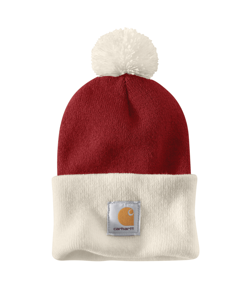 Knit Pom Cuffed Beanie