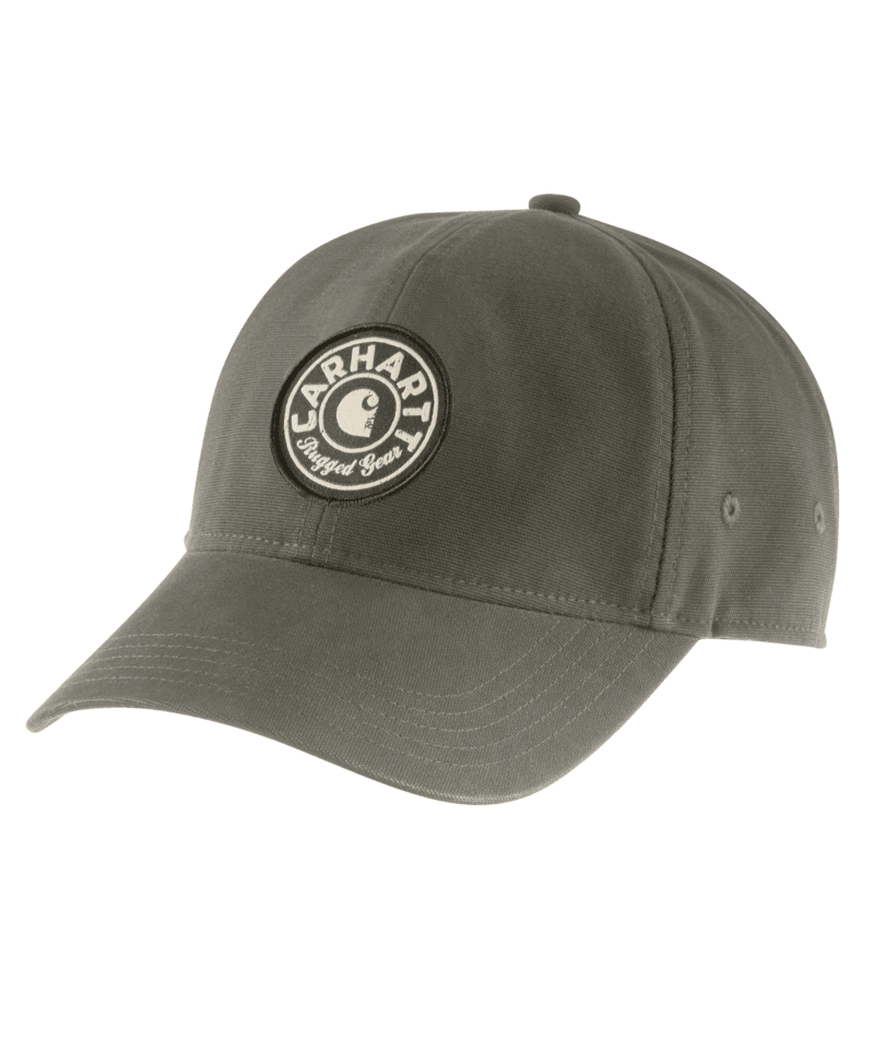 Canvas Rugged Gear Patch Cap