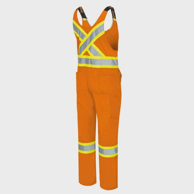 Safety Poly/Cotton Overall Bib